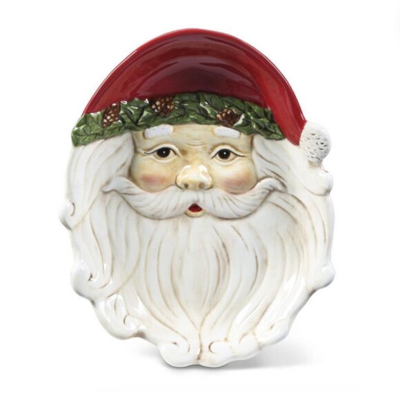 Vintage Santa Plate - Picture 1 of 4